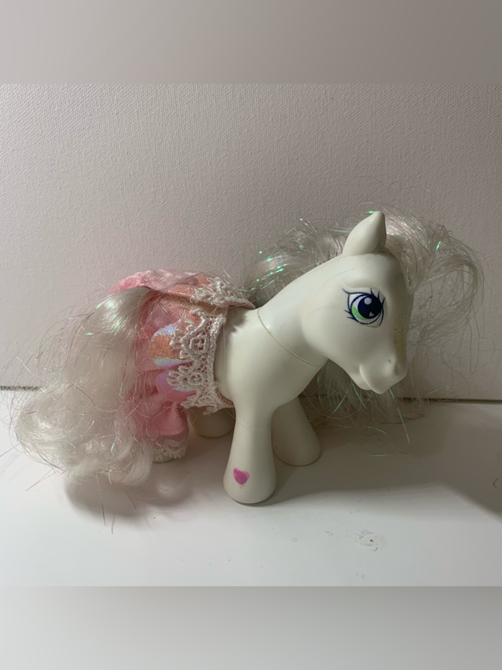 vintage My Little Pony collectible figure G3 Desert Rose Crystal Princess